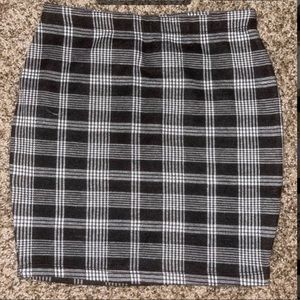 Mini Plaid Skirt